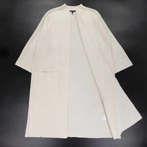 NEW Eileen Fisher Silk & Organic Cotton Interlock Jacket Cardigan Quiet Luxury